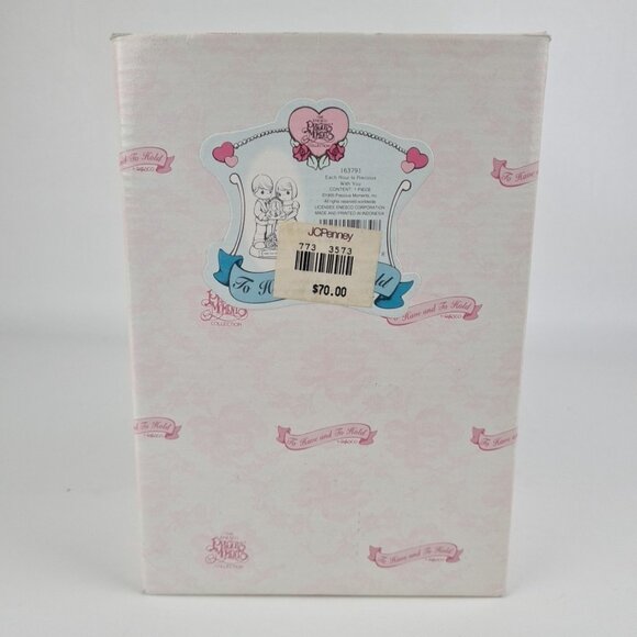 Precious Moments 163791 "Each Hour Is Precious With You" Porcelain Figurine - Picture 6 of 6